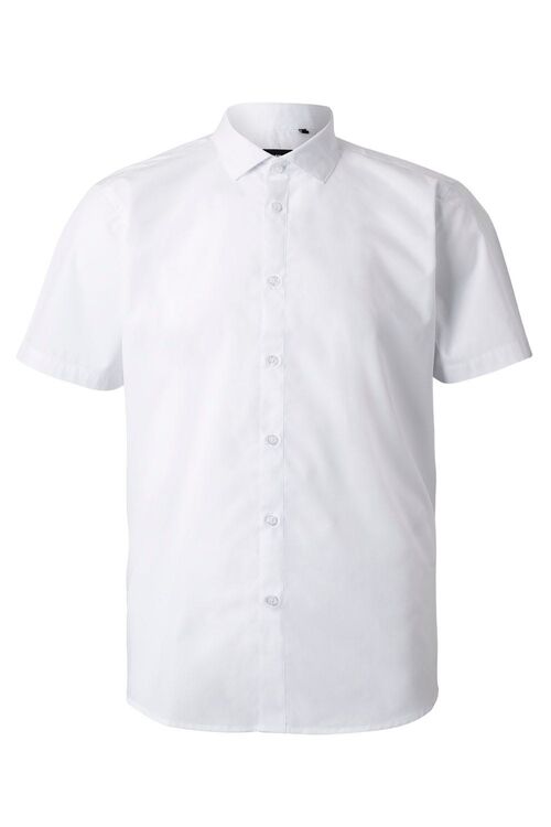 Camisa de caballero manga corta Mod. 405008 Blanco (7) Talla S