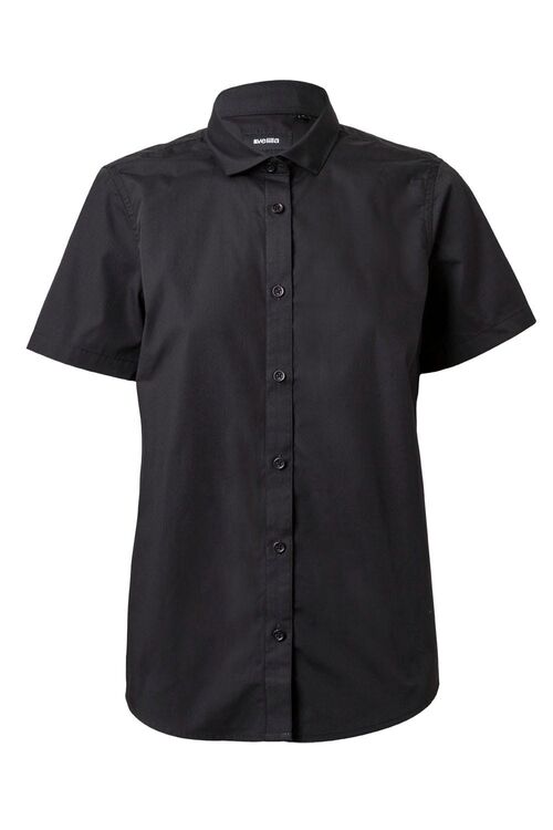 Camisa de mujer manga corta Mod. 405010 Negro (0) Talla XS