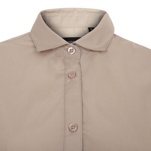 Camisa de mujer manga larga Mod. 405011 Beige Claro (47) Talla M