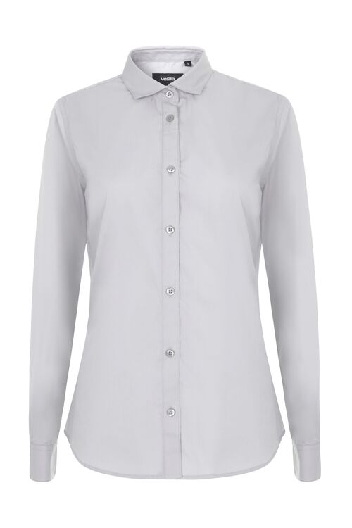 Camisa de mujer manga larga Mod. 405011 Gris hielo (58) Talla XS