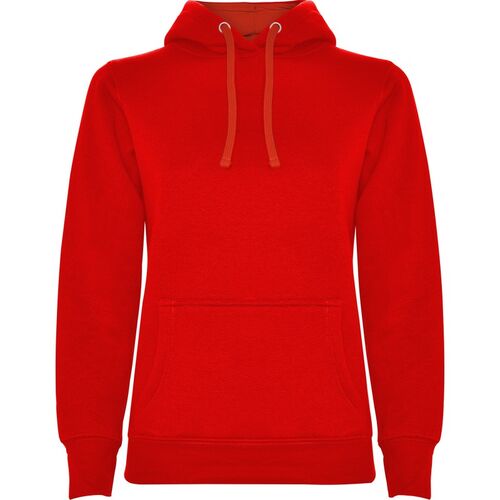 Sudadera con capucha de mujer Mod. URBAN WOMA (60) Rojo  Talla S