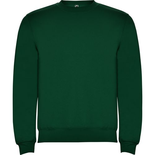 Sudadera con cuello redondo Mod. CLÁSICA (56) Verde Botella Talla L