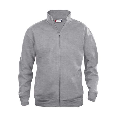 Sudadera con cremallera Mod. BASIC CARDIGAN Gris jaspeado (95) Talla XS