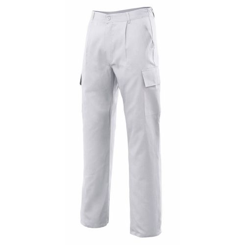 31601. Pantalón multibolsillos básico Blanco (7) Talla 48