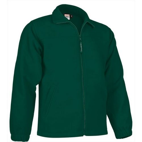 Chaqueta polar con cremallera 300 grs. Verde Botella Talla XL