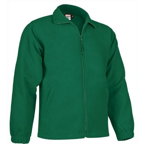 Chaqueta polar con cremallera 300 grs. Verde Kelly Talla L