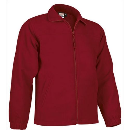 Chaqueta polar con cremallera 300 grs. Rojo Talla XXL