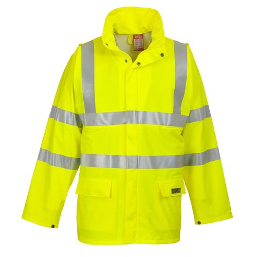 Chubasquero de alta visibilidad Mod. SEALTEX FLAME Amarillo Fluor Talla L