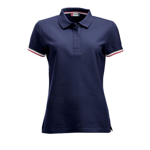 Polo de manga corta Mod. NEWTON LADIES Azul oscuro (580) Talla S