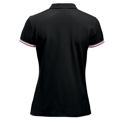 Polo de manga corta Mod. NEWTON LADIES Negro (99) Talla S