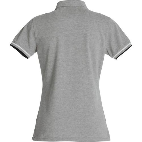 Polo de manga corta Mod. NEWTON LADIES Gris jaspeado (95) Talla S