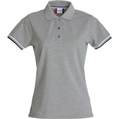 Polo de manga corta Mod. NEWTON LADIES Gris jaspeado (95) Talla S