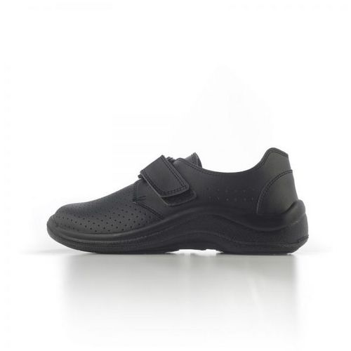 Zapato Mycodeor Velcro de descanso y antideslizante Negro Talla 35