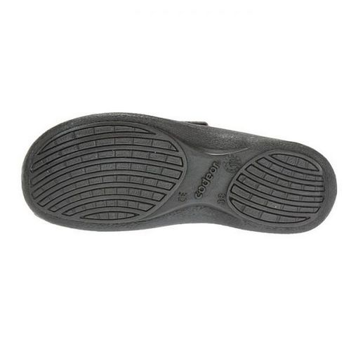 Zapato Mycodeor Velcro de descanso y antideslizante Negro Talla 35