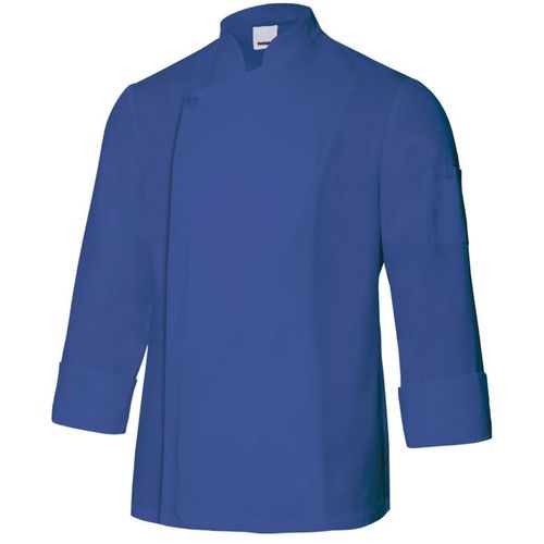 Chaquetilla de cocina con cierre de cremallera Azul Ultramar (62) Talla 48