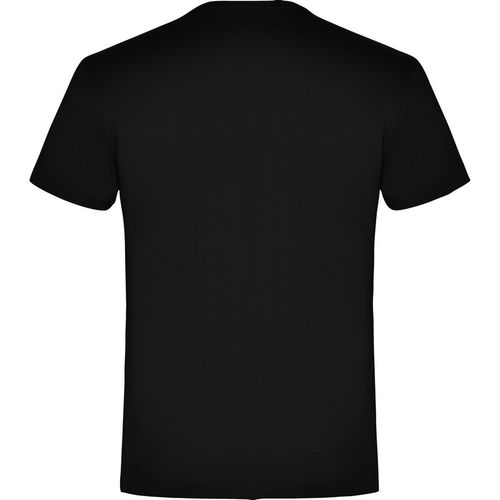 Camiseta de manga corta bolsillo Mod. TECKEL (02) Negro Talla S