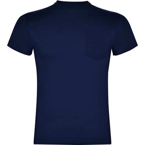 Camiseta de manga corta bolsillo Mod. TECKEL (55) Azul Marino Talla S