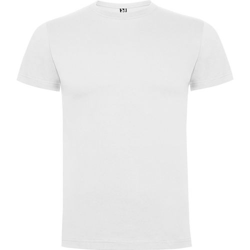 Camiseta de manga corta Mod. DOGO PREMIUM (01) Blanco Talla L