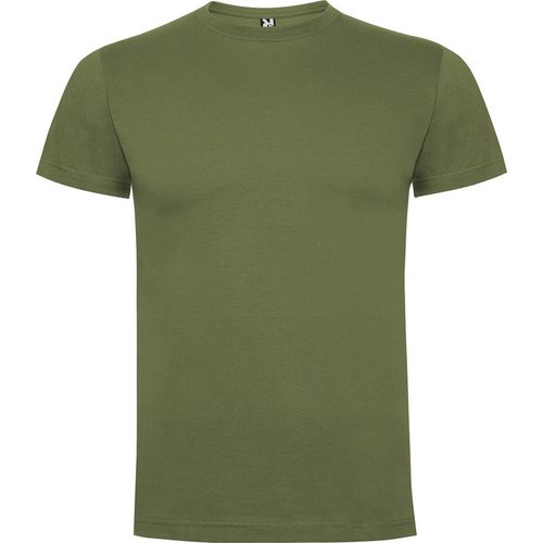 Camiseta de manga corta Mod. DOGO PREMIUM (15) Verde Militar Talla S