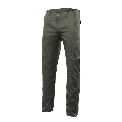 103002S. Pantaln stretch multibolsillos Verde Caza (3) Talla 40