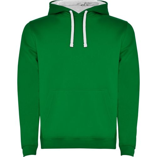 Sudadera Mod. URBAN (20/01) Verde Kelly/Blanco Talla S