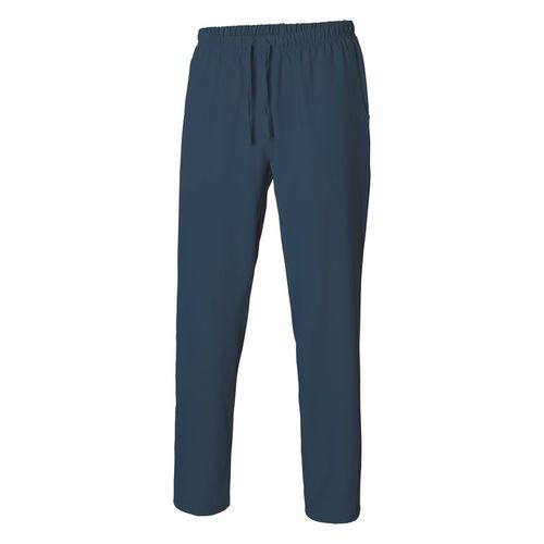 Pantalón de pijama sanitario en microfibra Azul Marino Oceano Talla M