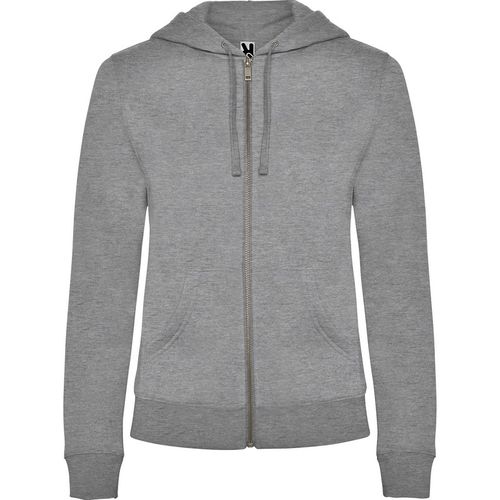 Sudadera con cremallera y capucha Mod. VELETA (58) Gris Vigoré  Talla XL