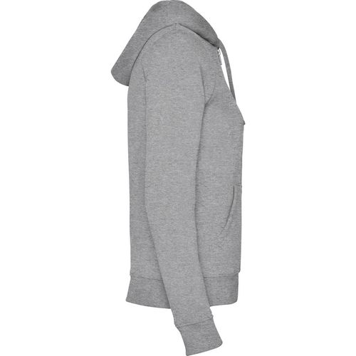 Sudadera con cremallera y capucha Mod. VELETA (58) Gris Vigoré  Talla XL