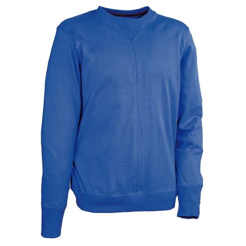 Sudadera de cuello redondo 100% algodón  400GRS Azul Royal Talla XS