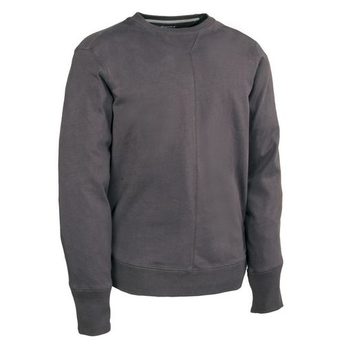 Sudadera de cuello redondo 100% algodón 400GRS Gris Talla XS