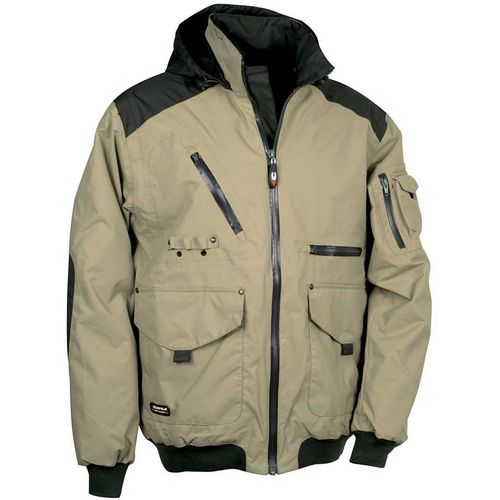 Cazadora tipo aviador Mod. MOTOR Beige Talla 46