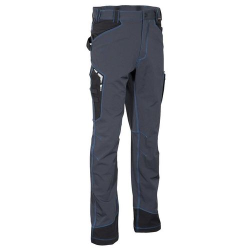 Pantalón multibolsillos elástico Mod. HAGFORS Azul Marino Talla 40