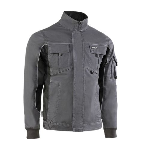 Chaqueta elástica Mod. FLEX Gris Talla XS