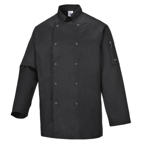 Chaquetilla de cocina Mod. SUFFLOK Negro Talla M